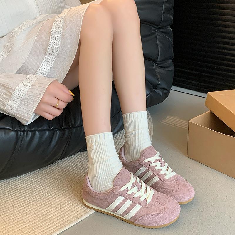 New Lightweight Little White Shoes Women's Shoes Flat-bottomed Versatile Sports and Leisure Shoes