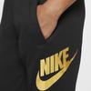Nike Kids Knitted Sports Pants With Letter Logo Print Kids Bottoms Black HQ0981-010