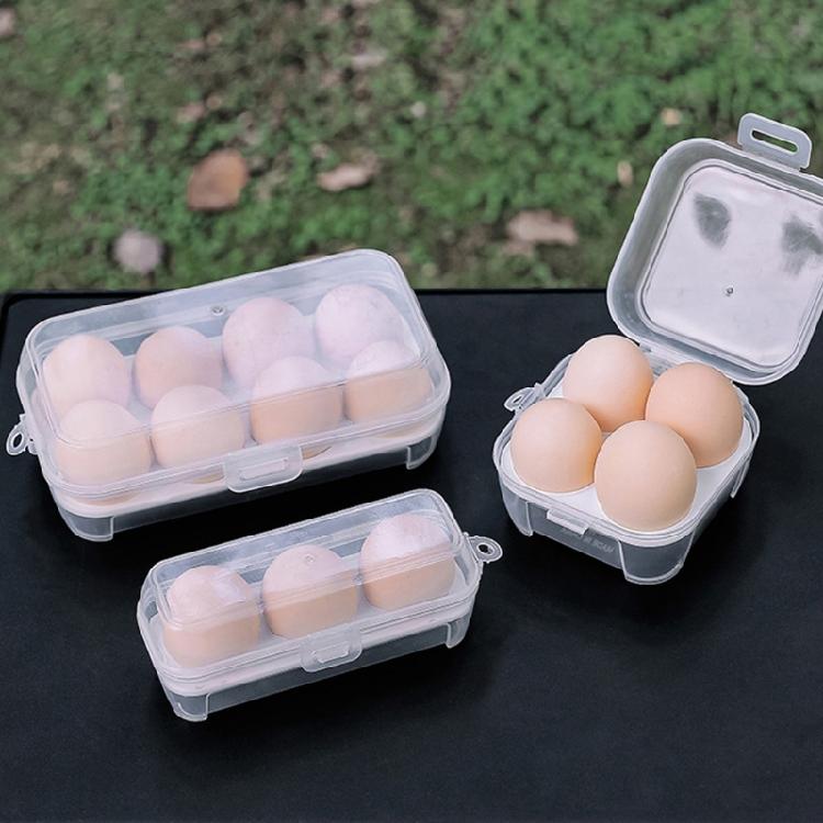 Eggs Holder Container Eggs Storage Boxes Shockproof Holder 3 Grid/4 Grid/8 Grid