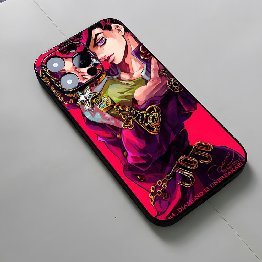 JoJo's Bizarre Adventure JoJo Anime Phone Case For Iphone 16 15 12 14 Wedding Gifts Se 2020 16 Pro Max 11 13 Xr X Xs Mini Plus F