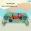 Interactive 3D Maze Handheld Game: Pen-Control Marble Run Educational Toy for Kids