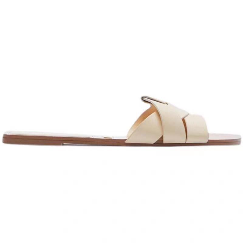 Women's 2023 Trendy Flat Bottom Cross-Strap Sandals - Indoor/Outdoor
