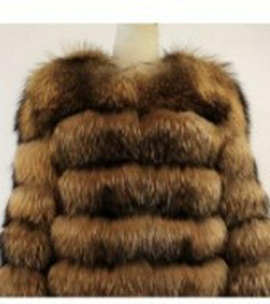 Women's Autumn/Winter Patchwork Faux Fox Fur Coat