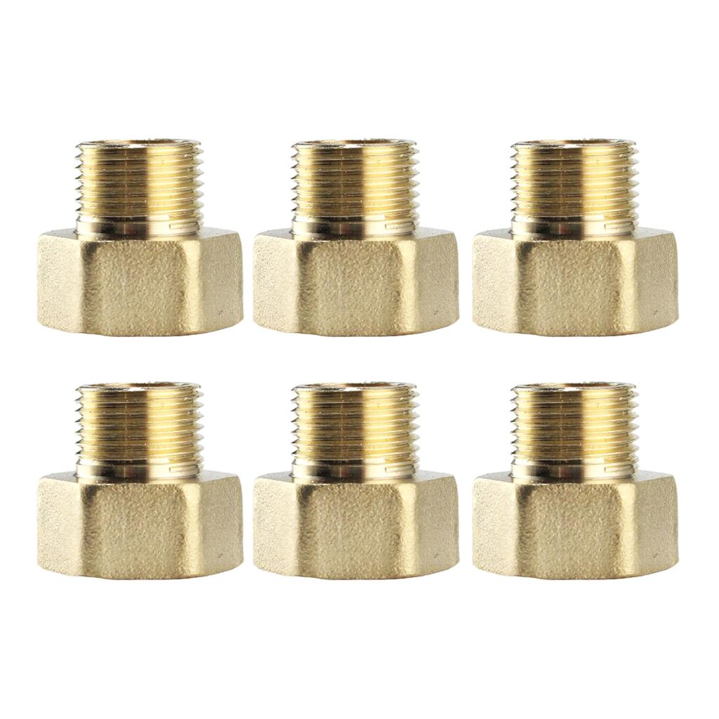 Industrial Grade Hose Reducer Adapters Durable Female to Male Connectors Versatile Brass Adapter fit for Plumbing