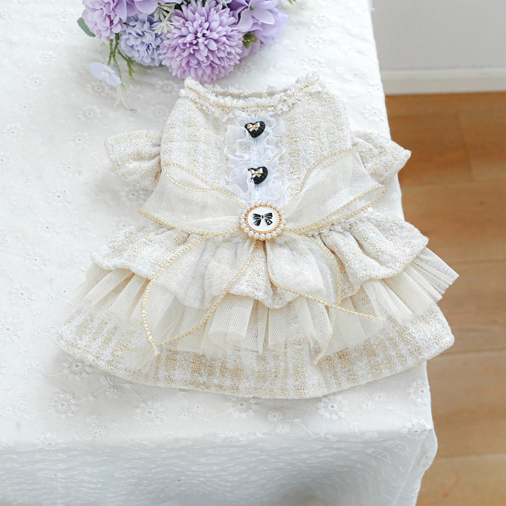 Ropa para mascotas, vestidos para perros, ropa de fiesta para mascotas, ropa para mascotas para perros y gatos pequeños