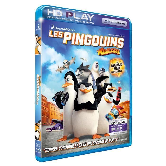 Blu-Ray - Fox Pathe Europa - Les pingouins de Madagascar - Animation - 1080p - Tous publics