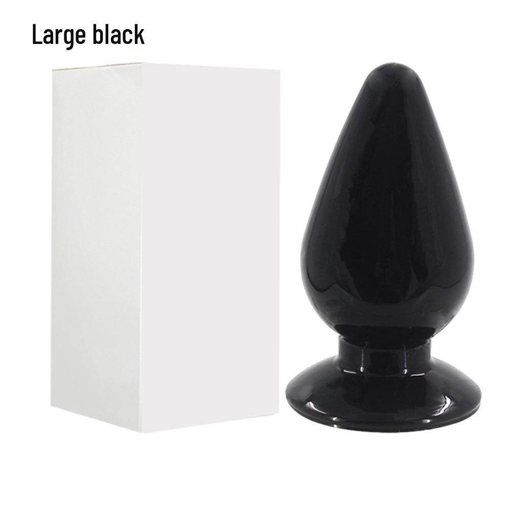 Jumbo Transparent Anal Plug Set: Large, Medium, Small High-Clear Beads