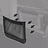 2pcs Backrest Rear Storage Nets For Can-Am Defender MAX HD7 HD8 HD9