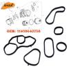 JEAZEA Oil Filter Cooler Stand Housing Adaptor Gasket Seal Set 11428643758 For BMW Mini R56 Cooper 11668626471 11427537293