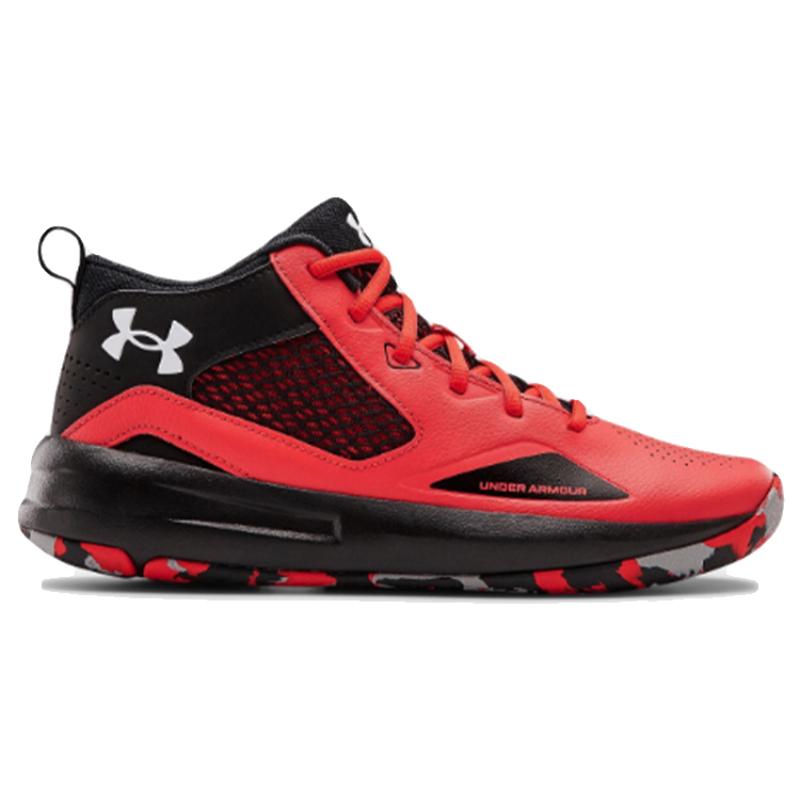 Under Armour Lockdown 5 'Versa Red Black' Sneakers 3023949-601