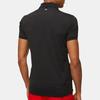 J.Lindeberg Logo Pattern Slim Fit Polo Shirt Men tops Black GMJT07645-9999