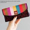 Colorful Silk Korean Quilted Long Wallet