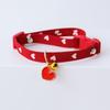 Cartoon Pet Collar Cute Bell Safety Buckle Necklace Cats Dogs Small Pets