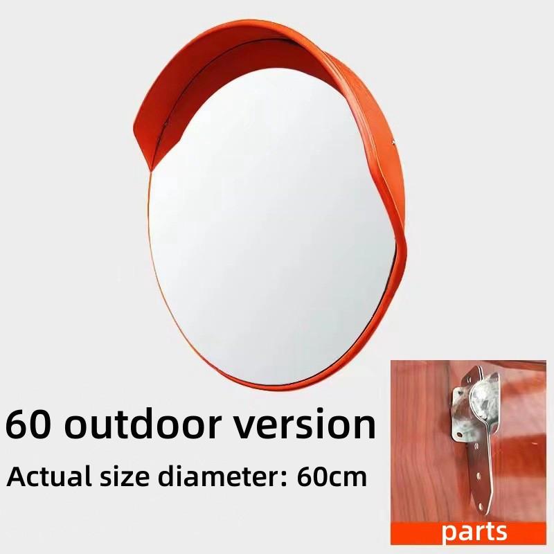 45/ 60/ 75CM Road Safety Wide Angle Corner Mirror Outdoor Polycabonate Traffic Safety Convex Mirror