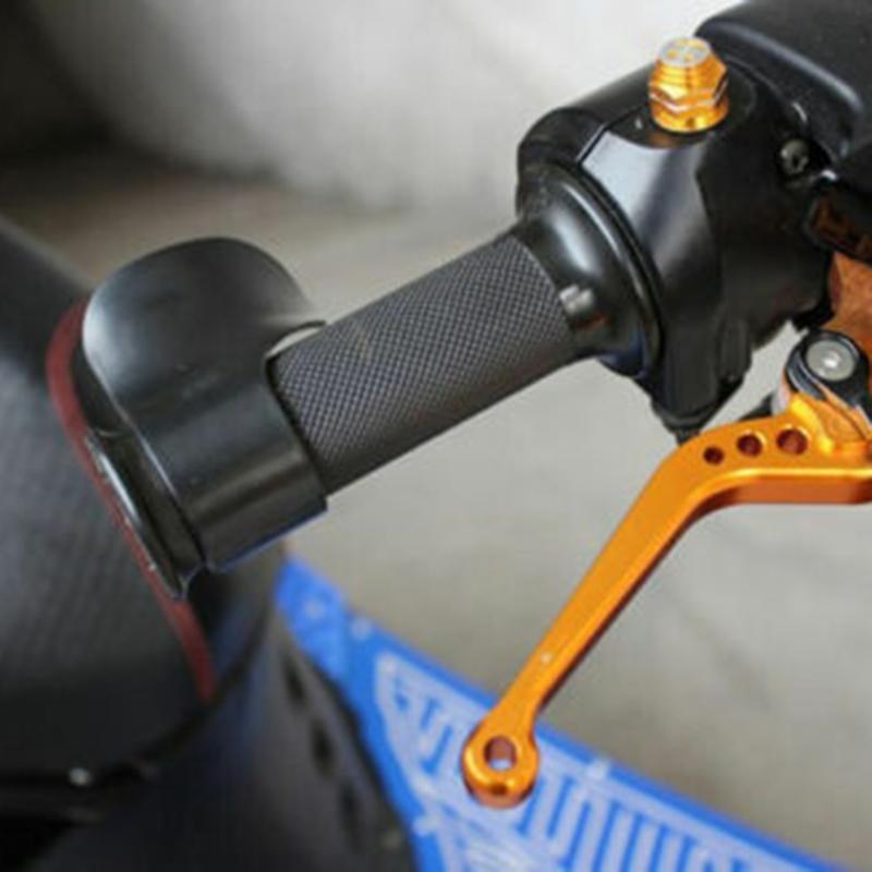 Bequeme Handauflage Zuverlässige Motorrad-Gasgriffhilfe Stilvoller Motorrad-Lenkergriff Kunststoff für Motorrad