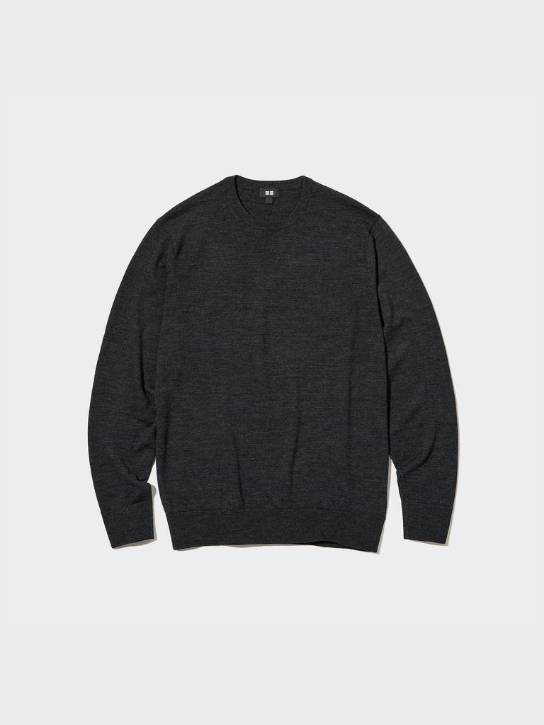 Uniqlo Japan Extra Fine Merino Crew Neck Sweater  Long Sleeve 