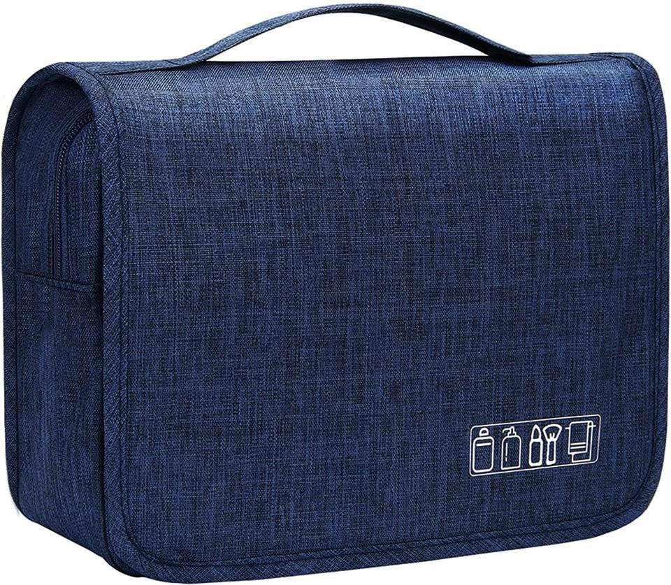 ARDA Men's Travel Cosmetic Bag, Navy Blue