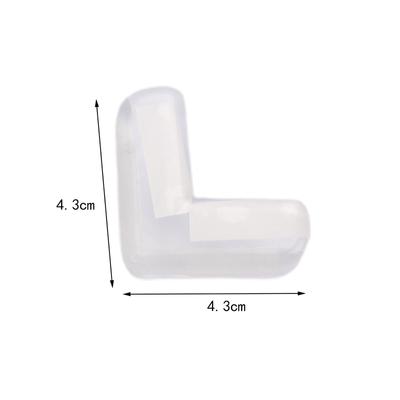 4Pcs Silicone Baby Safety Protector Furniture Corner Cover Anticollision Edge