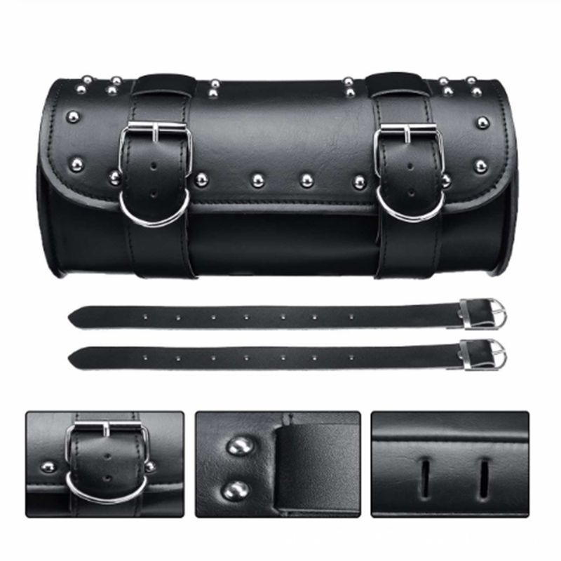 2024 new 1pcs Motorcycle bag Travel bag Knight's universal retro refitted side hanging car head and tail hanging bag Side bag