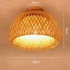 Modern Bamboo Chandelier Chinese Simple Garden Restaurant Hotel Bedroom Balcony Lantern Lamp