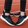 Breathable Mesh Couple's Running Sports Shoes Knitted Elastic Casual Sneakers Walking Jogging Outdoor Shoes
