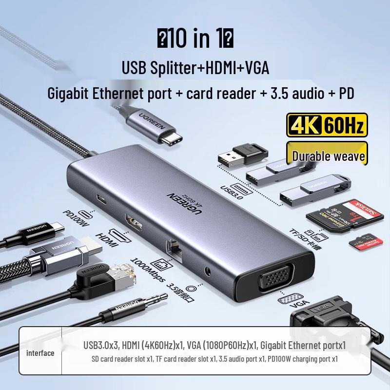 UGREEN USB-C Multiport Docking Station
