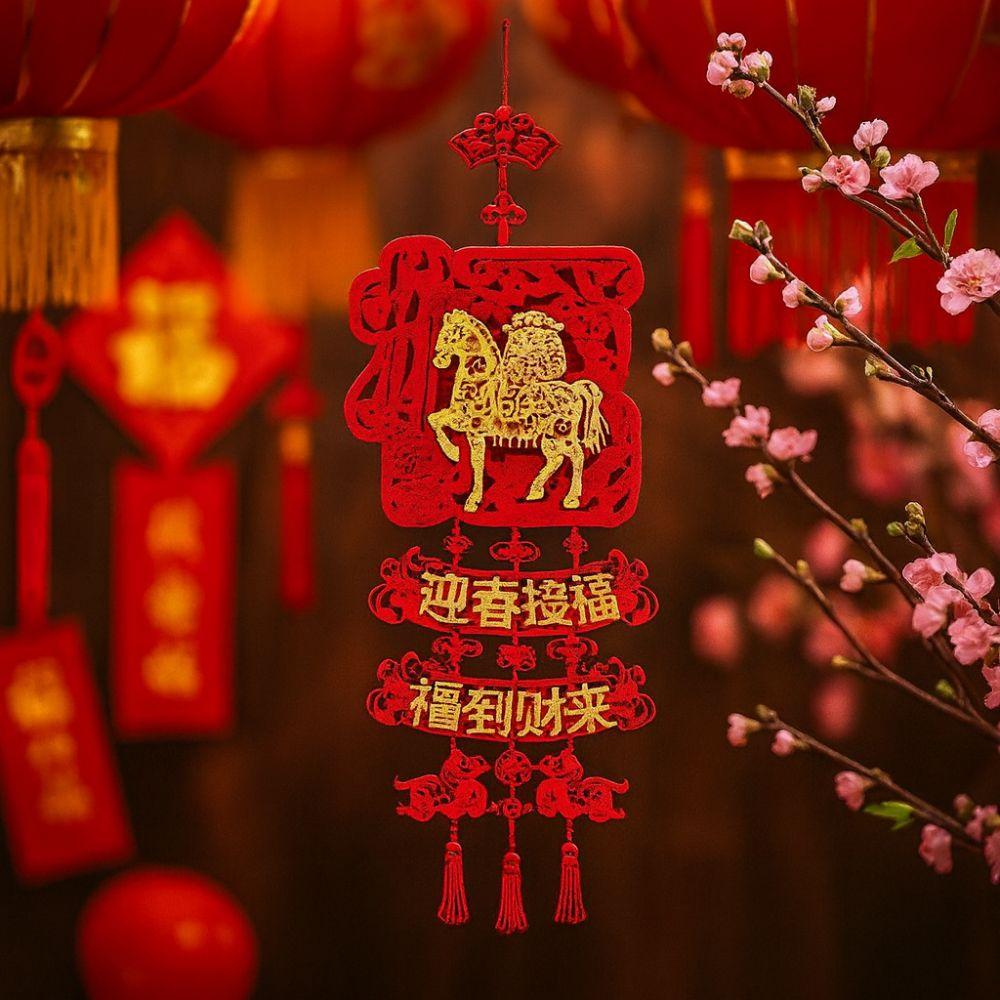 Handmade Chinese New Year Decoration Chinese Style Spring Festival Decor  Home Decor