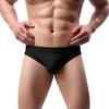 Mens Underwear Pouch Shorts Solid Underpants Breathable Soft Briefs Panties