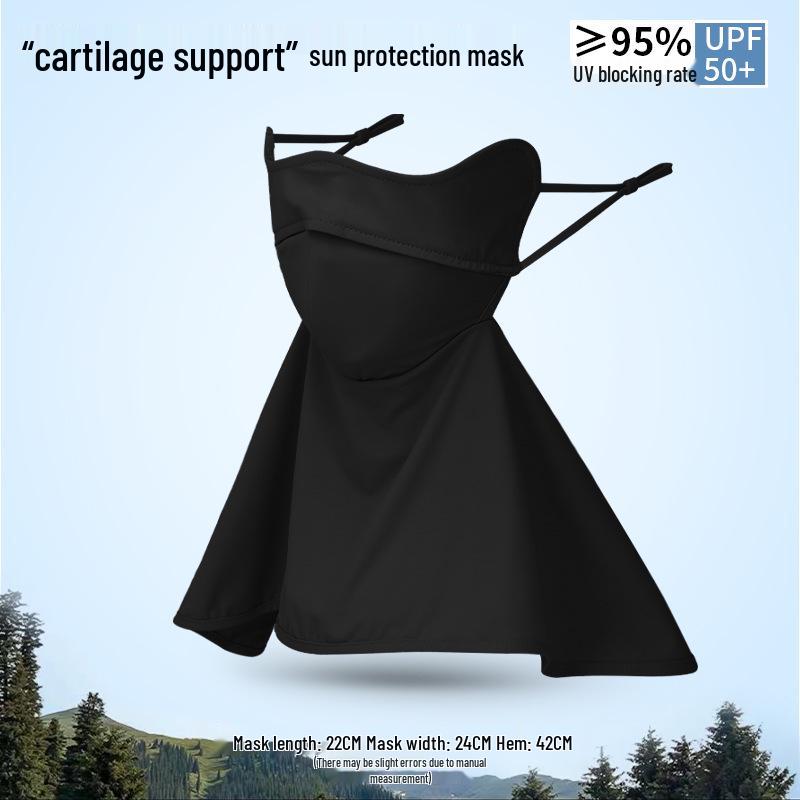 Women's UV Protection Face and Neck Mask for Sun and Eye Protection - Ideal for Cycling and Driving