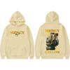 Rapper Laylow Mercy Album Printed Hoodies Men Women Vintage Classic Oversized Pullovers Casual Oversized Long Sleeve Sweatshirts