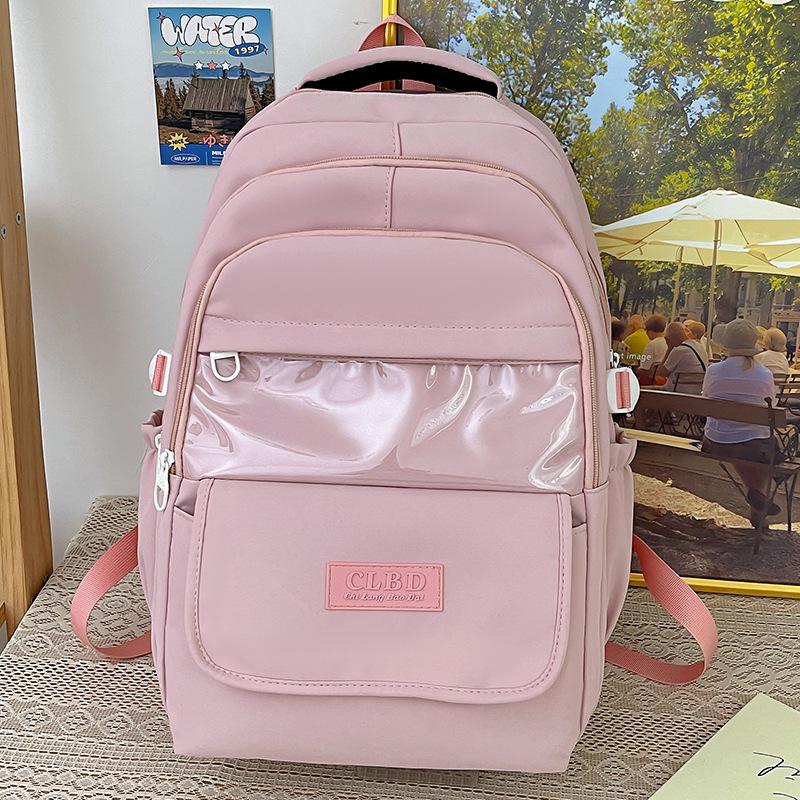 School bag children elementary school girls junior high school students high school students college students backpack multi-layer