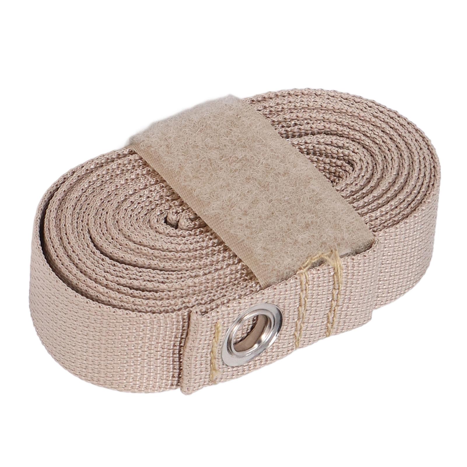 

Camping Storage Strap 10.17ft Long Durable Nylon Adjustable 7 Round Holes Widely Used Hammock Straps with 2 Carabiners