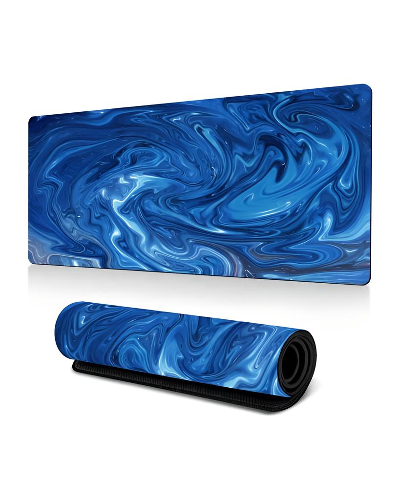 Large Gaming Mouse Pad Anti-Wear Full Desk Coverage Vibrant Color Graphic Design Mouse Keyboard Desk Mat