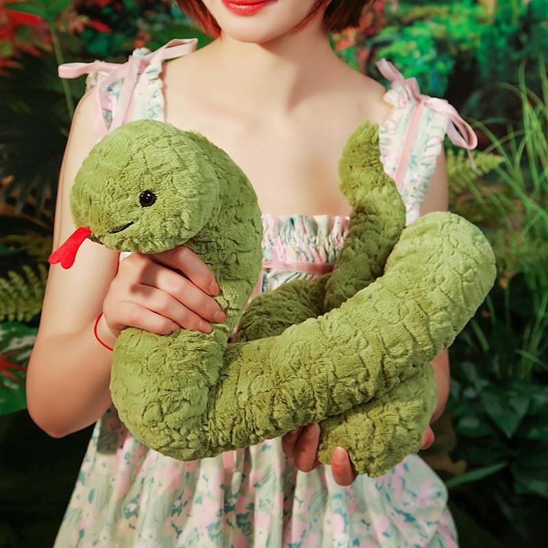 Snake Steve Doll Pillow Cushion Animal Plush Stuffed Toys Home Gift Decoration
