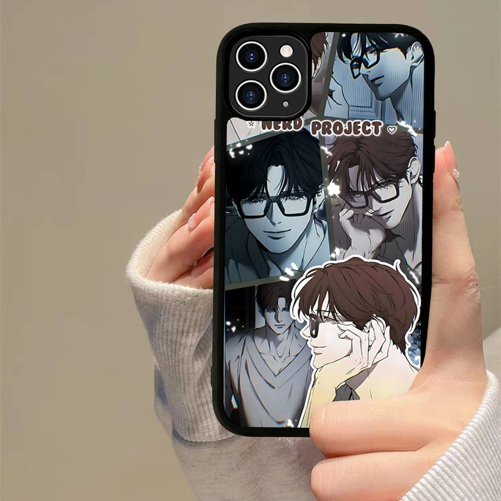 Nerd Project Bl Anime Phone Case For iPhone 16 Pro Max 15 14 Plus 14 13 12 11 17 PC+TPU Cases Back Cover