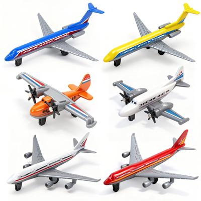 Airplane Toy Airplane Models for Indoor Alloy Plane Perfect for Birthdays and Christmas Gifts 6-Piece Set Kids, Play, Models, Glider, Aircraft,