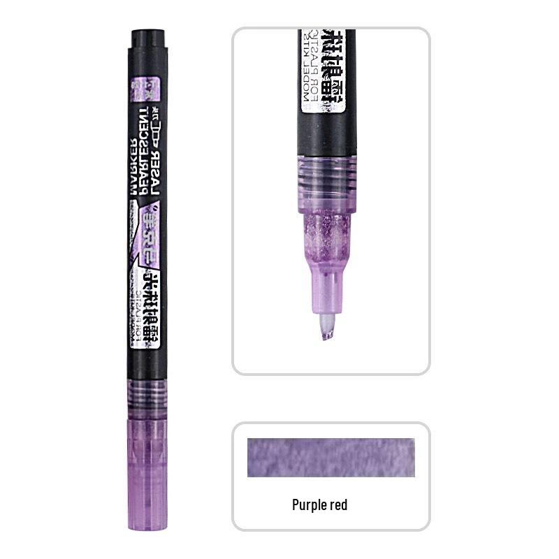 Pearlescent Oil-Based Marker for Model Painting & Graffiti - Gundam Color Correction & Touch-Up Pen