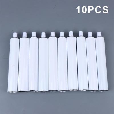 10 Pcs Empty Aluminum Paint Tubes 30/60/100 Ml Paint Tubes For Storing Paint Acrylic Watercolors Gouaches Oils And Making Paint
