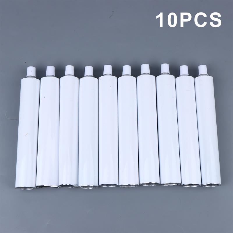 10 Pezzi Tubetti di Alluminio Vuoti per Pittura 30/60/100 ml Tubetti per Pittura per Conservare Pittura Acrilici Acquerelli Guazzi Oli e per Fare Pittura