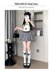 White High-Waist Anti-Exposure A-Line Mini Skirt - Women's Sweet Age-Reducing Flower Bud Design