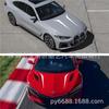 39" Car Racing Hood & Side Stripe Decals