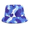 Versatile Hat Style Love Pattern Womens Sunshade Fishermans Hatscaps