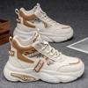 Autumn new breathable high-top sports shoes platform casual running dad shoes