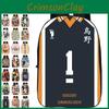 Stylish Anime Haikyuu Karasuno High School Backpack With Adjustable Padded Shoulder Straps