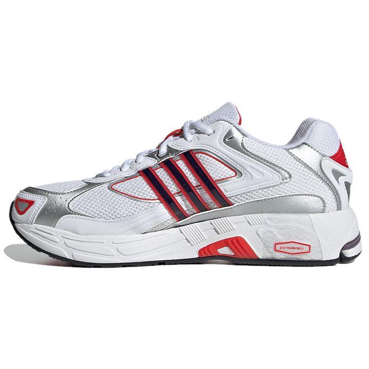 Adidas Originals Retro Casual Breathable Fabric Low-Top Marathon Running Shoes Unisex Sneaker White Red GX2506