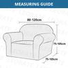 Jacquard Polyester Armchair Sofas Cover General Living Room Soft Covers Large 1 Seat Sofa Elastic Furniture Dinning Senior 1Pc
