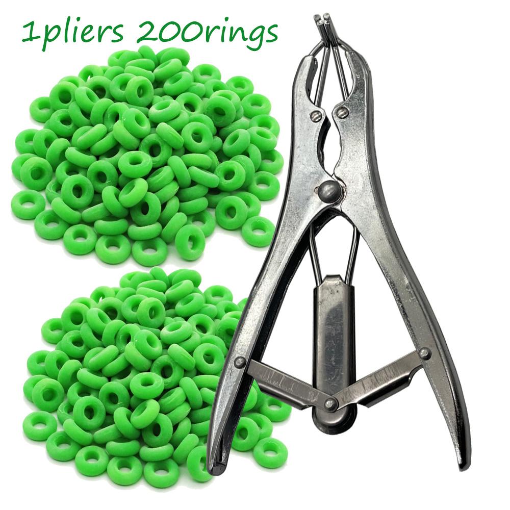 1Set Goat Castrate Emasculate Pliers Tail Cut Pig Sheep Livestock Expansion Castration Forceps Veterinary Tools