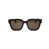 Gucci Letter Logo Series Square Sunglasses Men sunglasses Black Brown GG1670SK-004