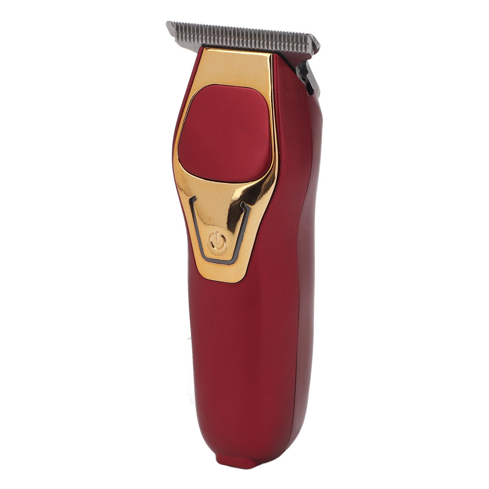 

Беспроводная машинка для стрижки волос для мужчин, перезаряжаемая, лезвие R-образной формы, профессиональный портативный триммер для волос