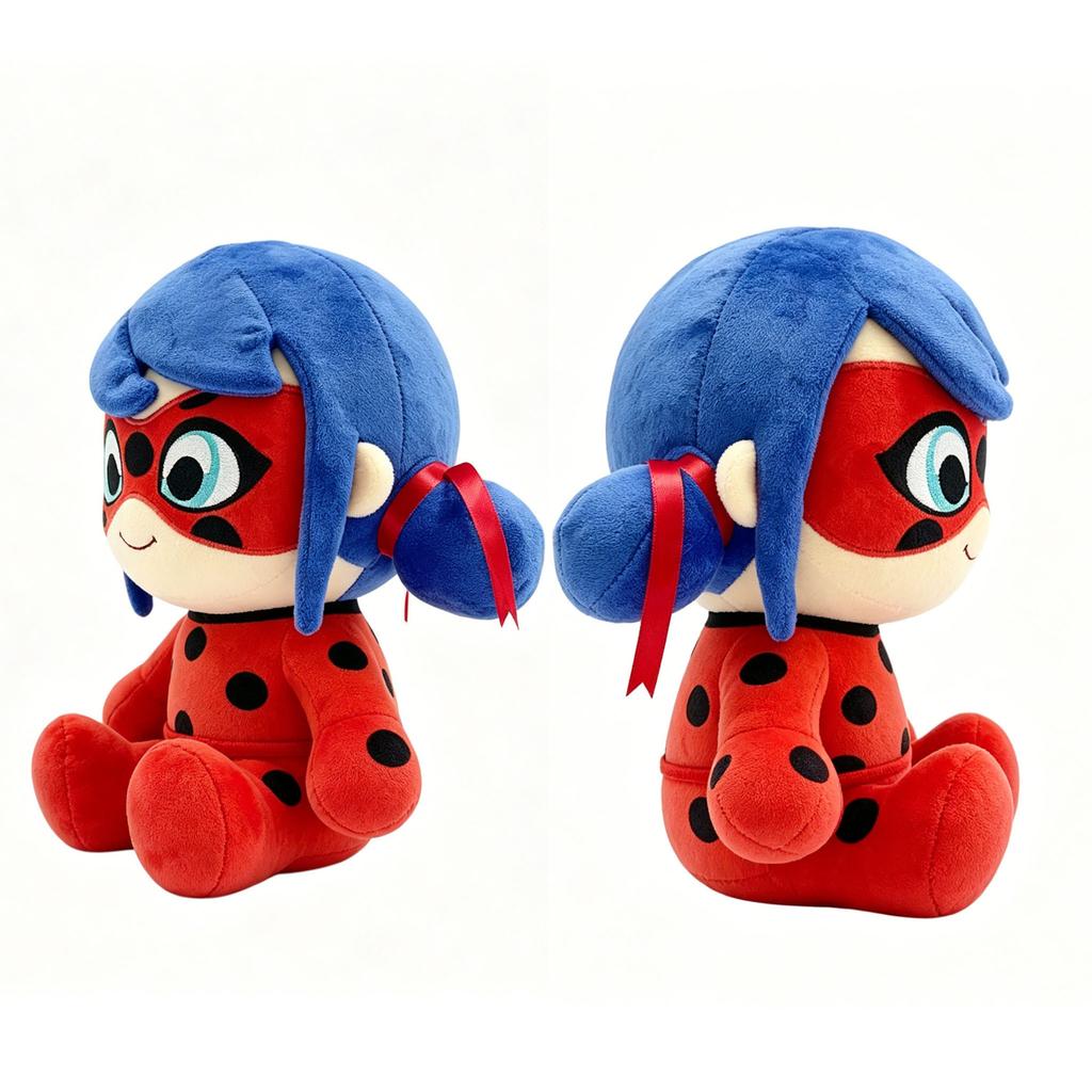 New Miraculous Ladybug Ladybug Girl Anime Game Second Creation Peripheral Plush Toys